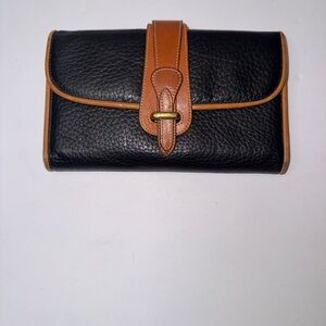 Dooney & Bourke Black Leather Wallet